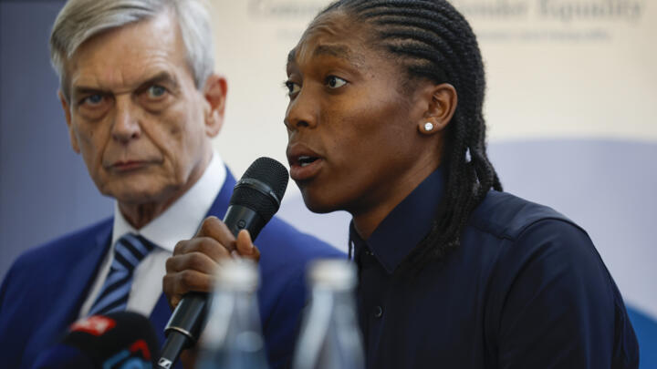 South Africa’s double Olympic champion Caster Semenya.