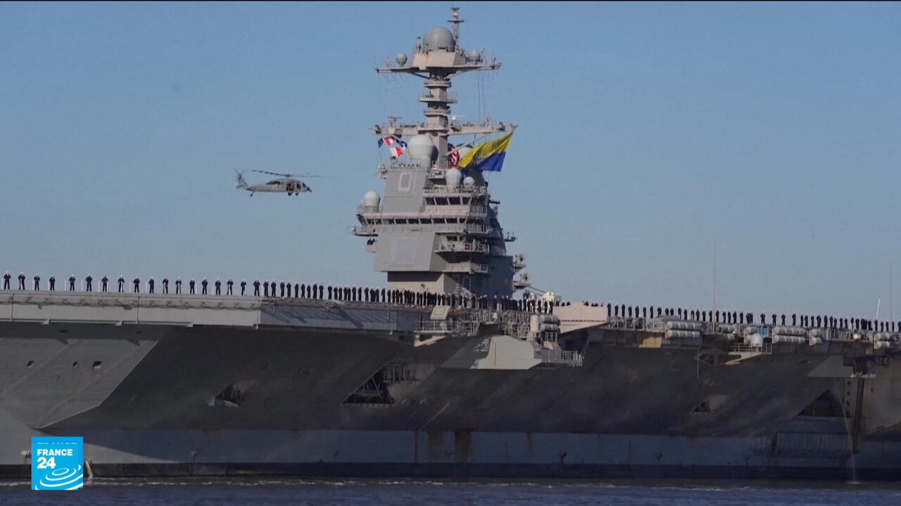 تصعيد جديد بين كراكاس وواشنطن مع وصول أكبر حاملة طائرات في العالم إلى منطقة الكاريبي