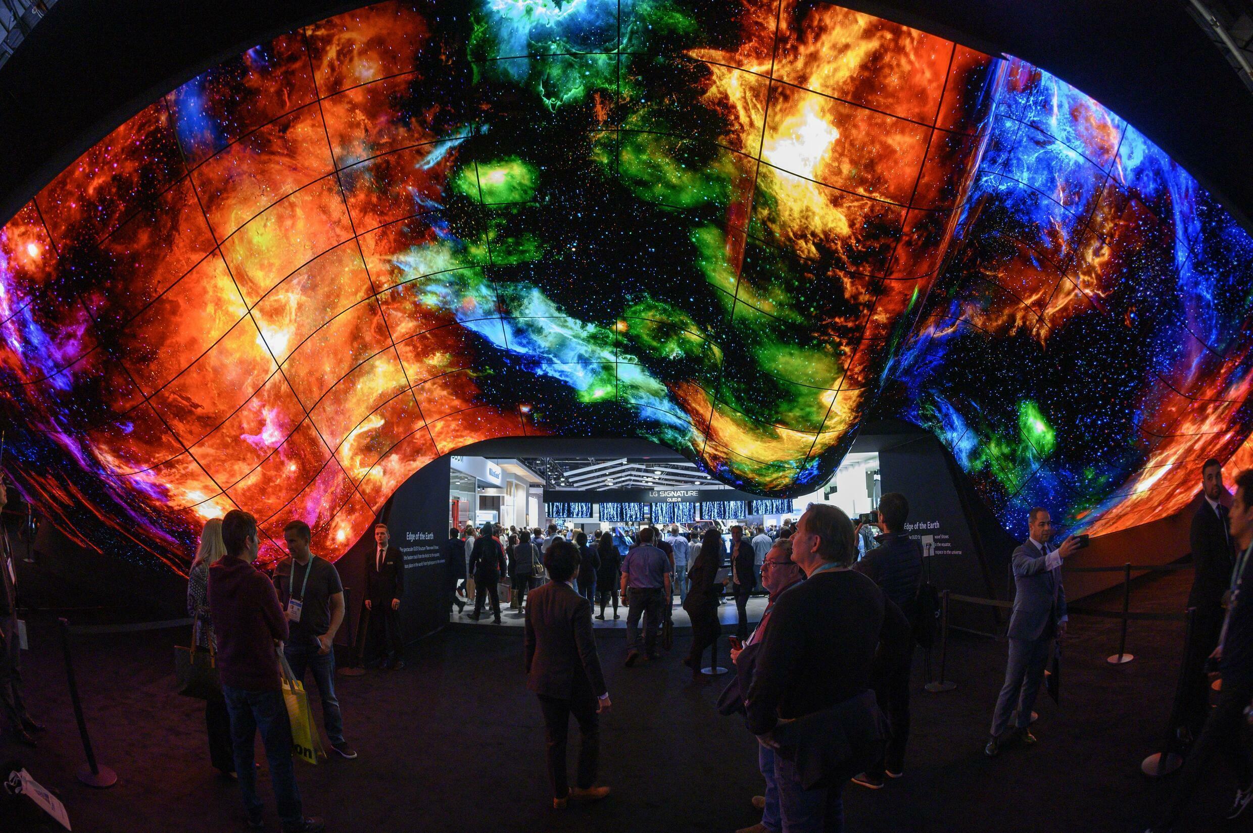 Las Vegas le salon de la tech ouvre au public, en pleine flambée de Covid