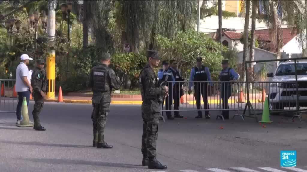 Protests in Honduras as president calls for election to be annulled