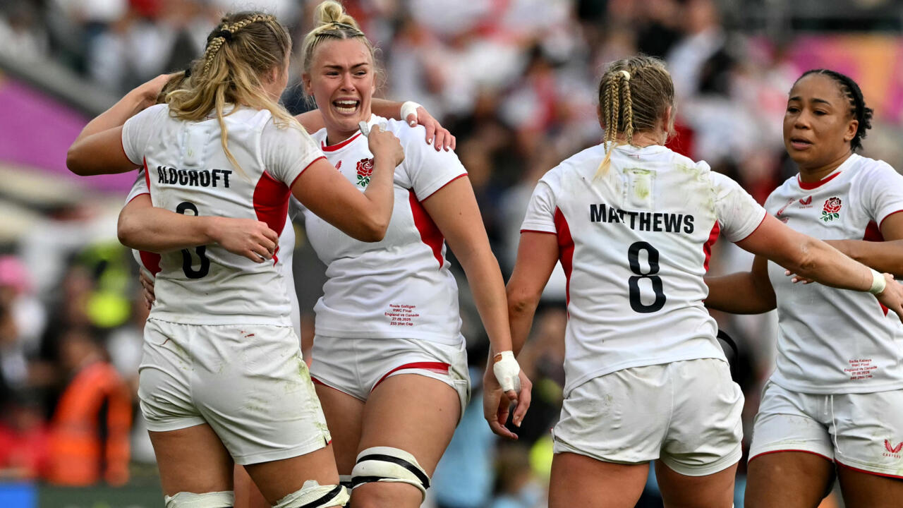 Mondial de rugby: les Anglaises championnes du monde après leur victoire face au Canada