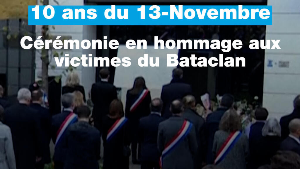 13-Novembre: cérémonie en hommage aux victimes du Bataclan