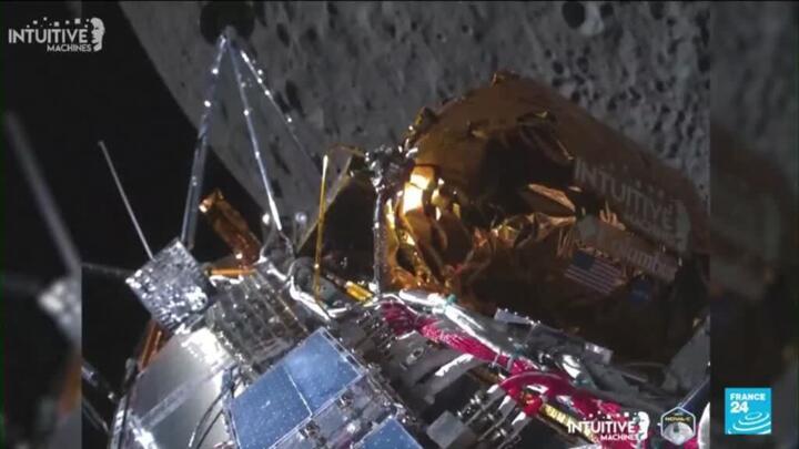 Private spacecraft completes first US moon landing in more than 50 years