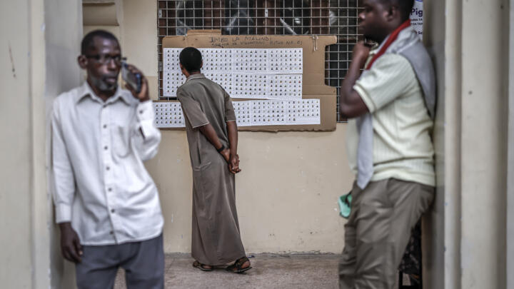 Polls opened in Zanzibar, a semi-autonomous island of Tanzania.