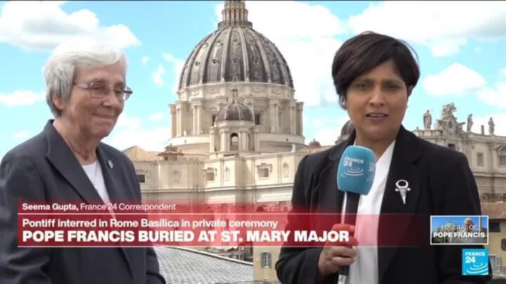 Pope Francis interred at St. Mary Major in private ceremony