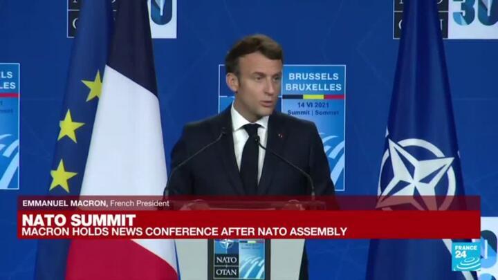 REPLAY: Emmanuel Macron holds news conference after NATO assembly