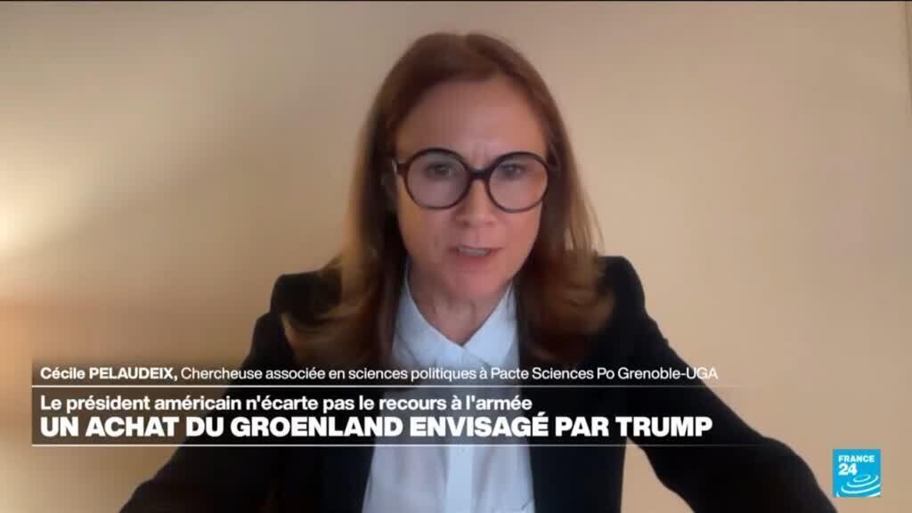 Trump envisage l'achat du Groenland, et n'écarte pas le recours à l'armée