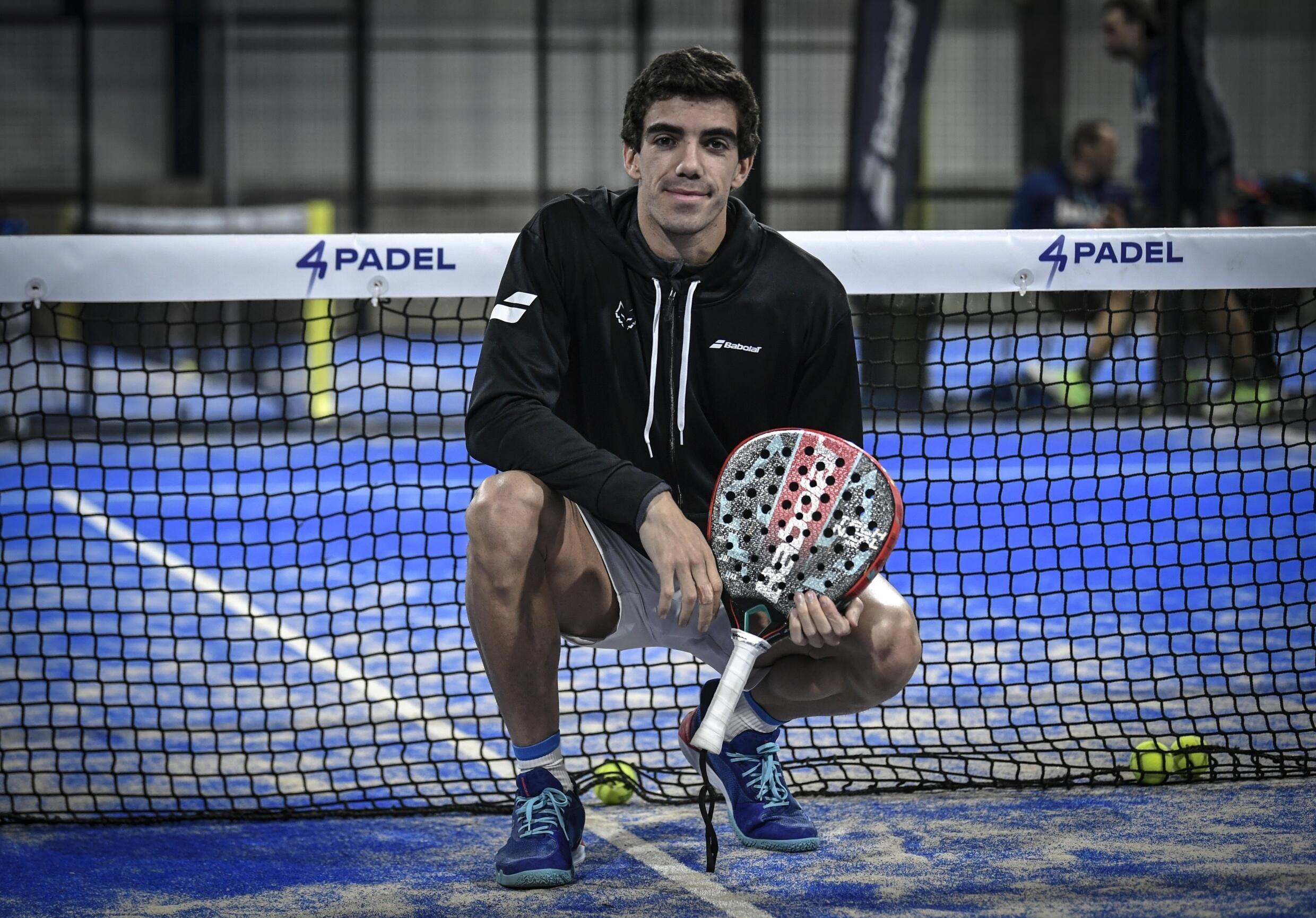 Juan Lebrón, el 'Lobo' del pádel ataca Francia, la tierra por conquistar