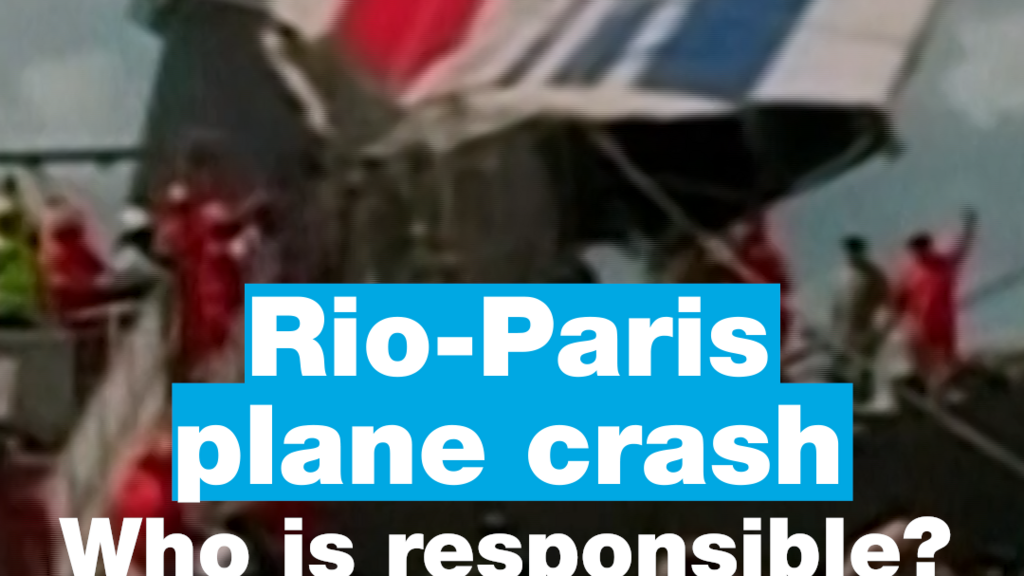 Who was responsible for the 2009 Rio-Paris plane crash?