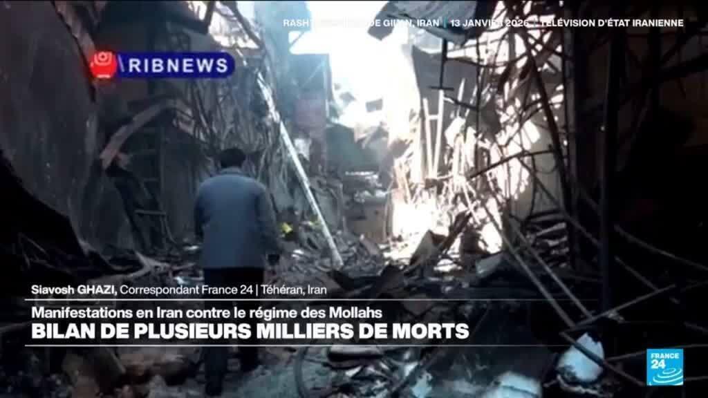 Manifestations en Iran contre le régime des Mollahs : bilan de plusieurs milliers de morts