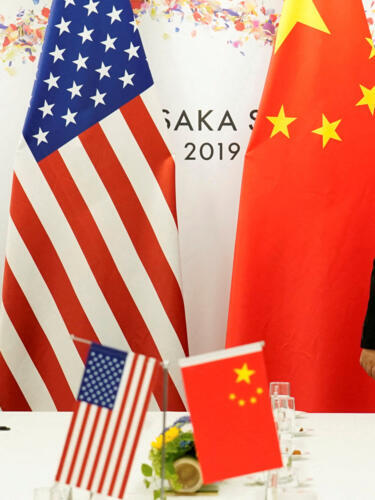 (Archivo): El presidente de Estados Unidos, Donald Trump, asiste a una reunión bilateral con el presidente de China, Xi Jinping, durante la cumbre de líderes del G20 en Osaka, Japón, el 29 de junio de 2019.