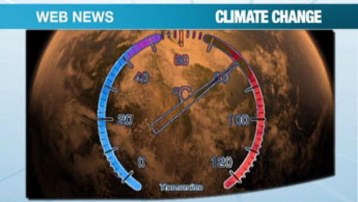 Climate change gets support of Web users