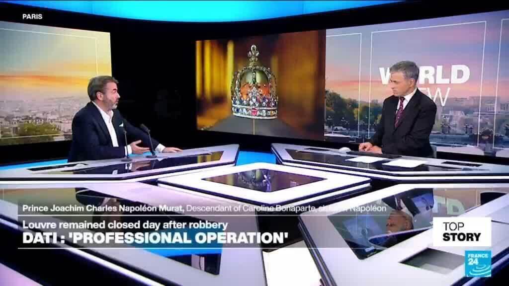 Prince Murat: The royal jewels represent the 'heritage of the French monarchy, the nation of France'