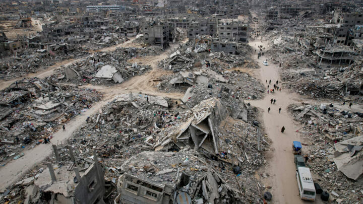 File photo of Rafah in southern Gaza taken January 20, 2025, a day after a ceasefire deal went into effect.