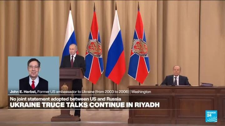 'Putin has no interest in an overall ceasefire, he wants to continue his war on land'