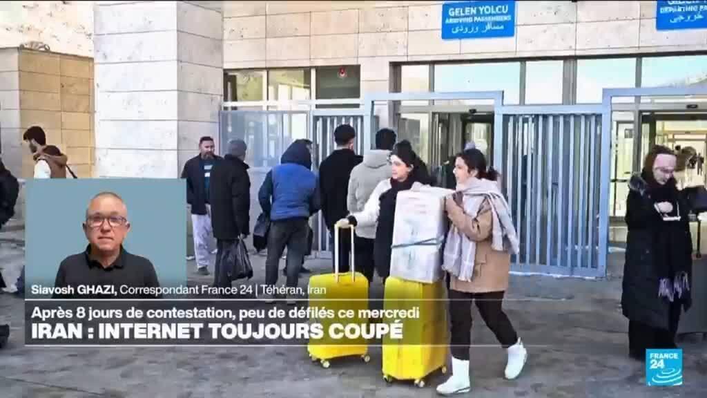 Iran : calme relatif à Téhéran, après huit jours de contestation