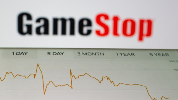 GameStop shares more than halved in value on Tuesday.