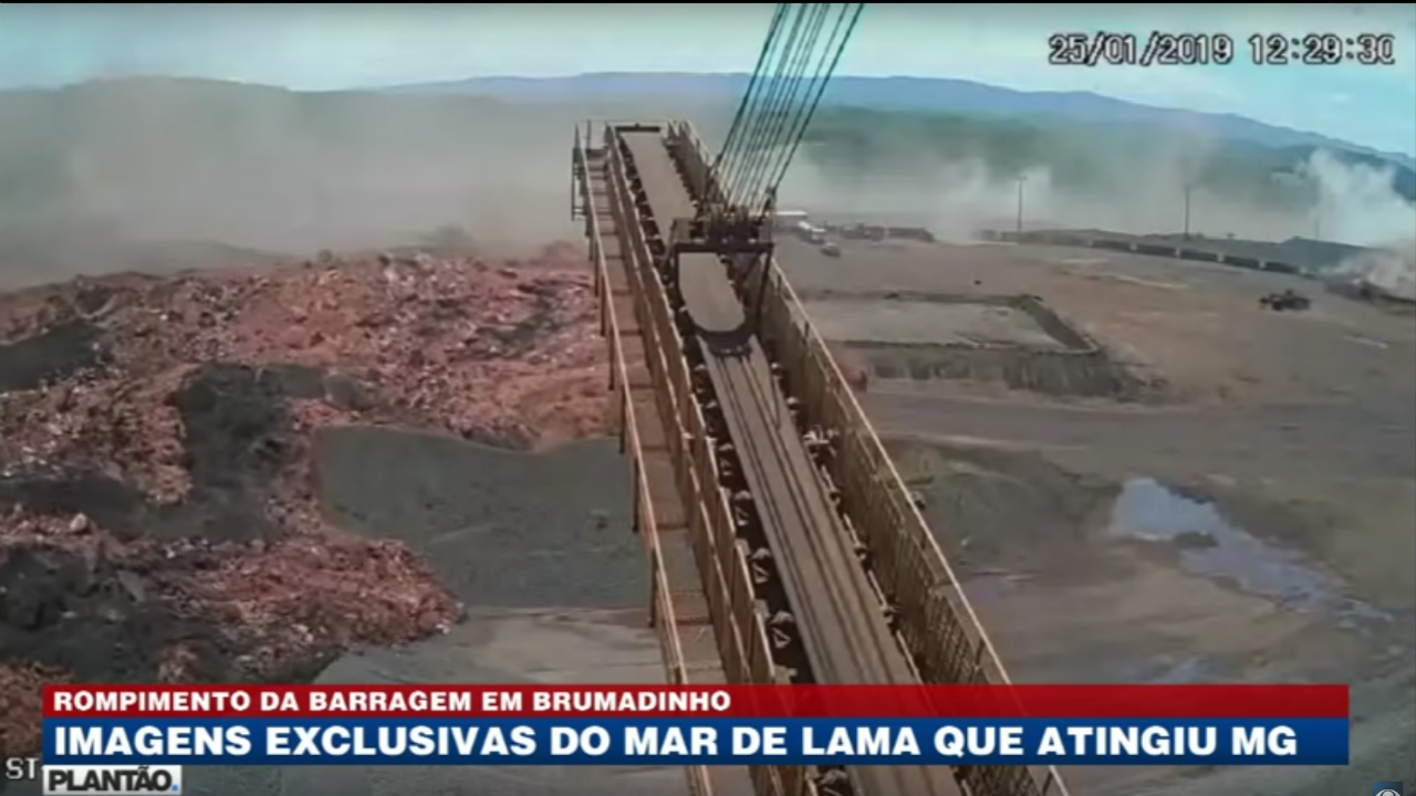 Video released showing moment dam burst in deadly Brazil disaster