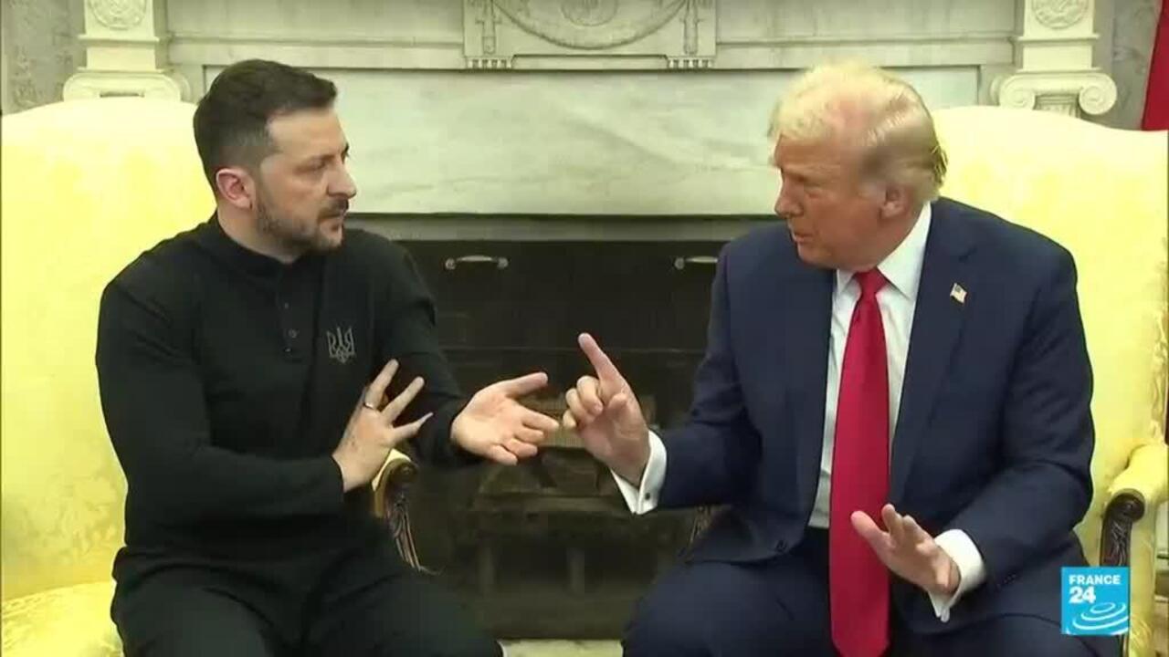 Así fue la acalorada discusión entre Trump y Zelenski sobre la guerra en Ucrania