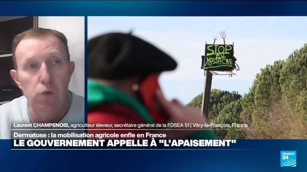 France : la mobilisation agricole enfle, le gouvernement appelle à "l'apaisement"