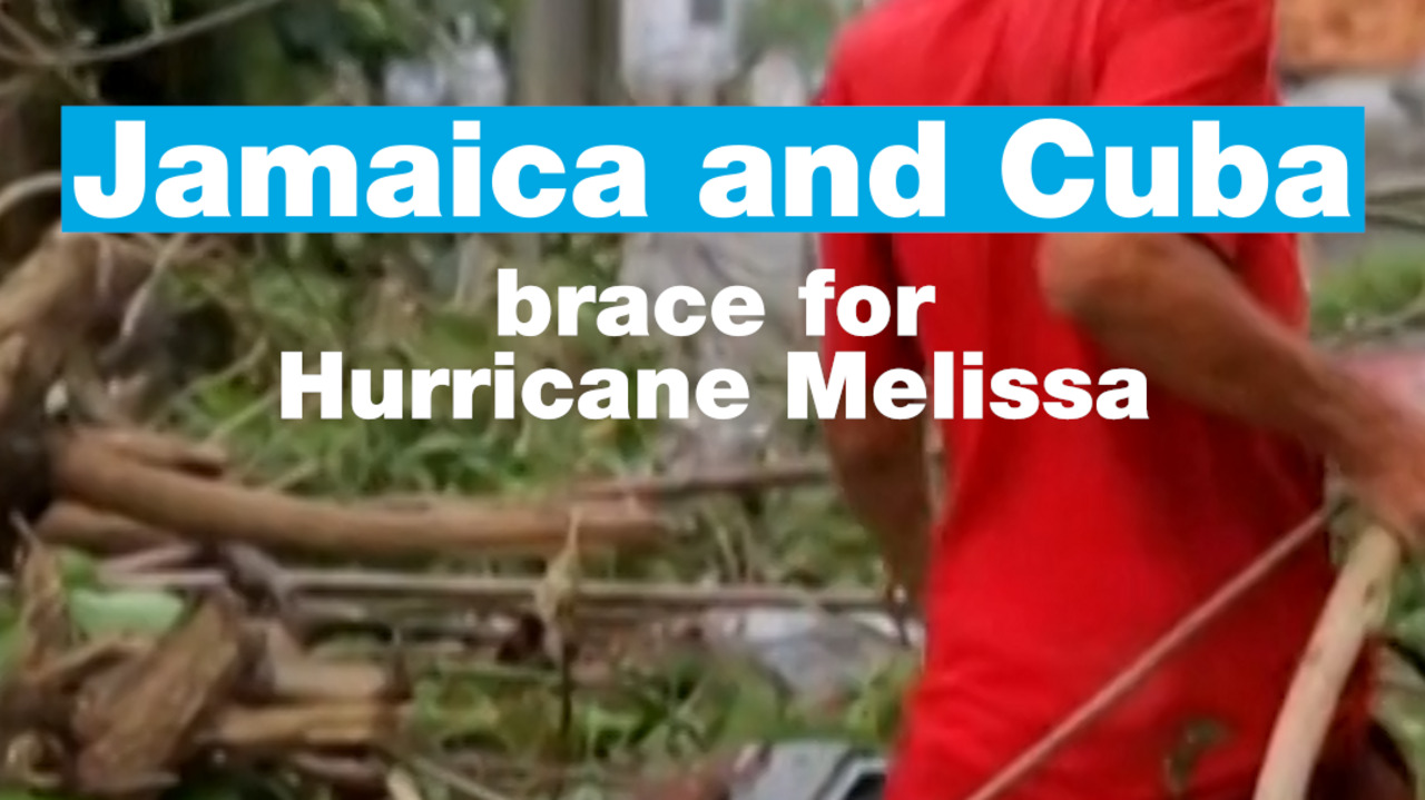 Jamaica and Cuba brace for Hurricane Melissa Jamaica and Cuba brace for Hurricane Melissa