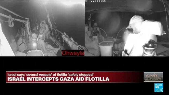 Protests across Italy, union calls for strike after Gaza flotilla intercepted