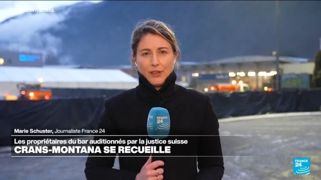 Suisse : l'heure du recueillement après l'incendie tragique de Crans-Montana