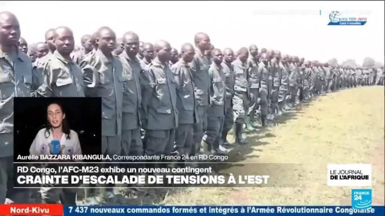 En RD congo, l'AFC/M23 exhibe un nouveau contingent : crainte d'escalade ?