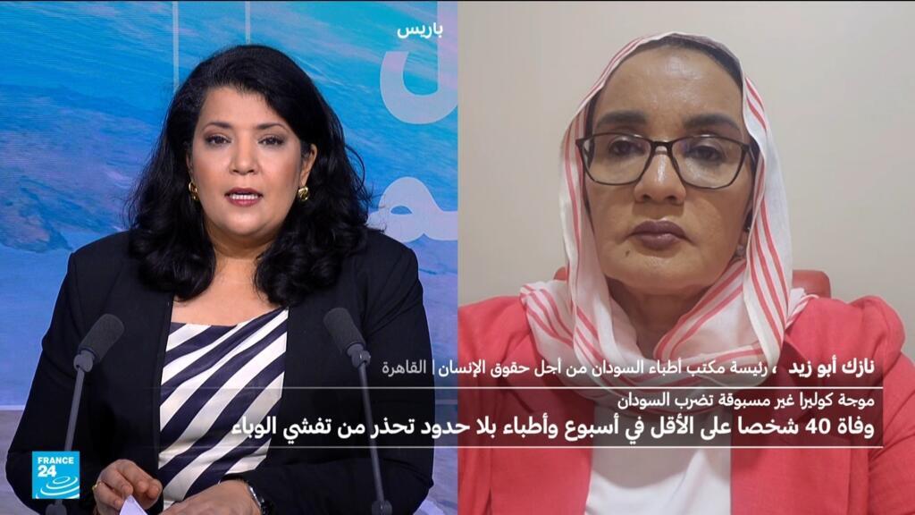 نازك أبو زيد : أرقام الكوليرا في السودان أكبر بكثير والوضع كارثي في الفاشر