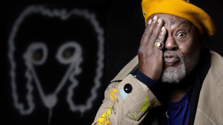 Funk legend turned painter George Clinton, opening a new chapter with a show in Paris