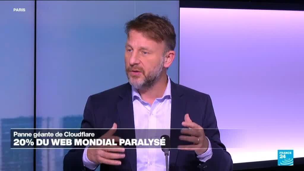 Panne de Cloudflare : 20% du web mondial paralysé