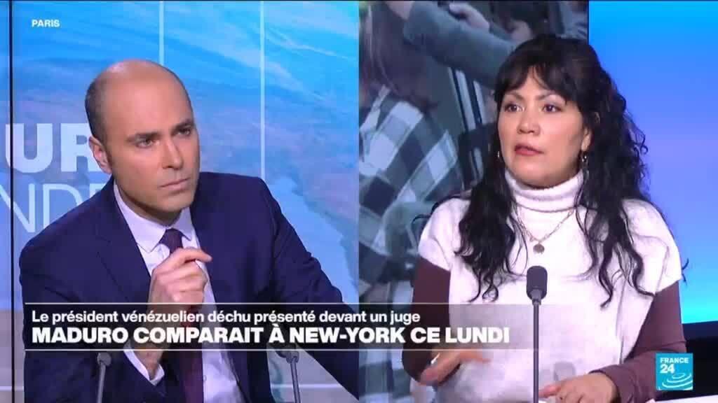 Venezuela : Maduro est arrivé au tribunal de New York pour sa première comparution après sa capture