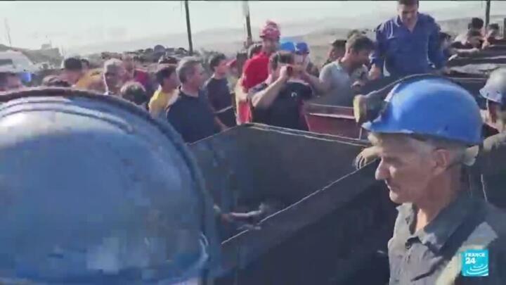 An explosion at a coal mine in eastern Iran kills at least 34 workers