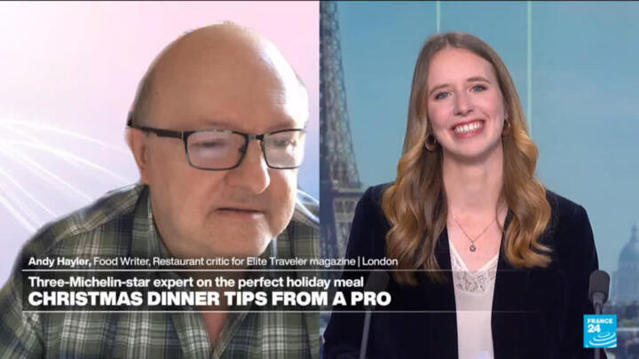 Three-Michelin-star expert gives Christmas dinner tips