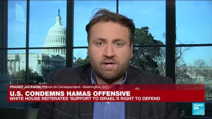US condemns Hamas attacks on Israel, vows defence support