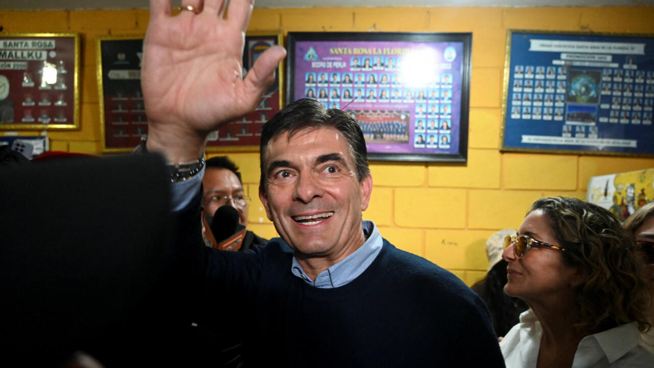 Le sénateur Rodrigo Paz élu président en Bolivie, selon des résultats provisoires officiels
