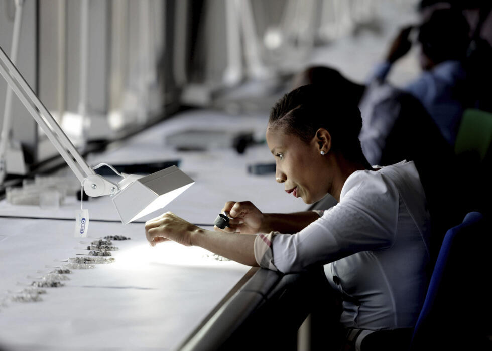 Diamonds account for about 30 percent of Botswana's GDP