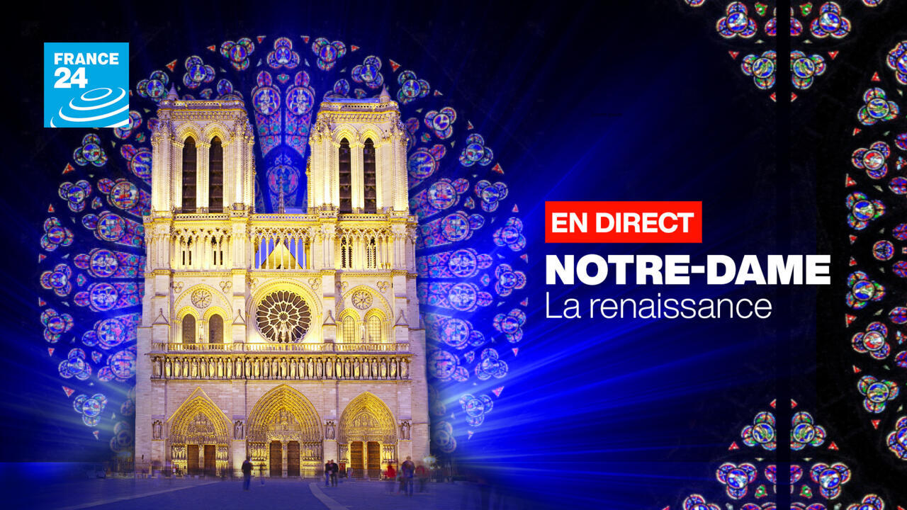 🔴 En DIRECT NotreDame de Paris suivez la cérémonie de réouverture avec FRANCE 24 France 24