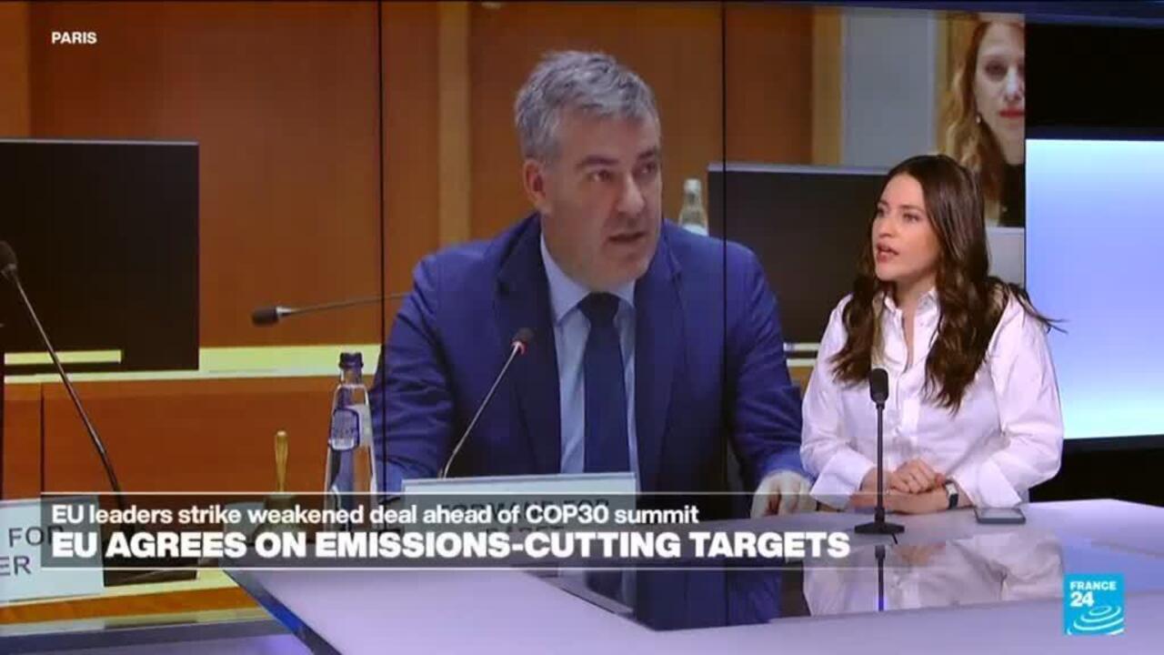 EU agrees on new emissions targets before global climate summit in Brazil