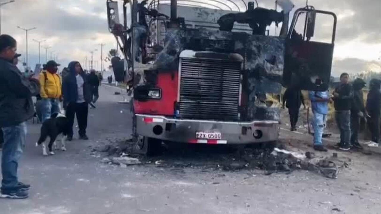 Acusaciones cruzadas y violencia tras el fin de subsidios al diésel en Ecuador