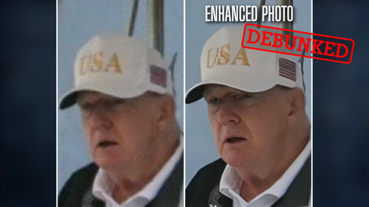 AI upscaling tool distorts Trump photo, fuelling speculation about his health