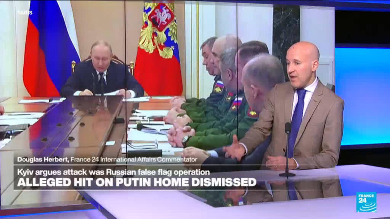 Kyiv argues alleged attack on Putin’s home was Russian false-flag operation