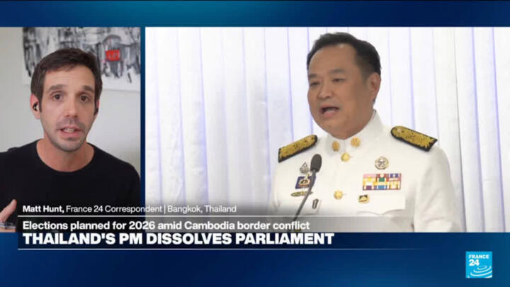Thailand's PM sets course for early election amid border and parliamentary unrest