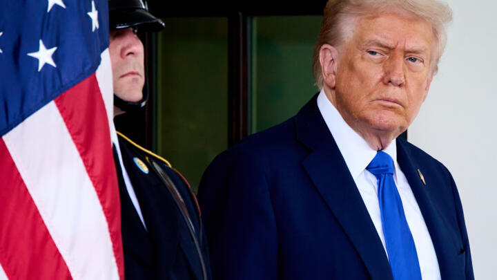 US President Donald Trump at the White House on October 7, 2025.