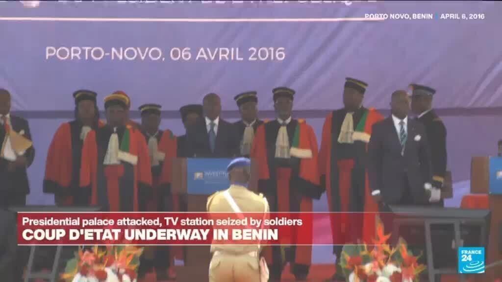 Coup d'état underway in Benin: Soldiers claim to have seized power