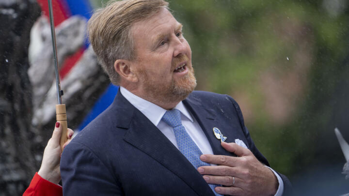 Dutch King Willem-Alexander apologised for the royal house's role in slavery and asked forgiveness in a speech greeted by cheers and whoops at an event to commemorate the anniversary of the country abolishing slavery in Amsterdam, Netherlands on Saturday, July 1, 2023.