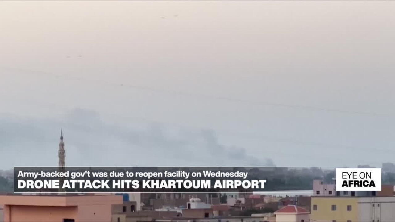 Drone attack hits Khartoum airport area ahead of reopening