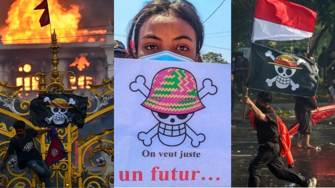 Du Népal au Maroc : le manga "One Piece", emblème de révolte de la génération Z