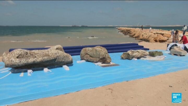 Egypt unveils 2,000-year-old sunken city