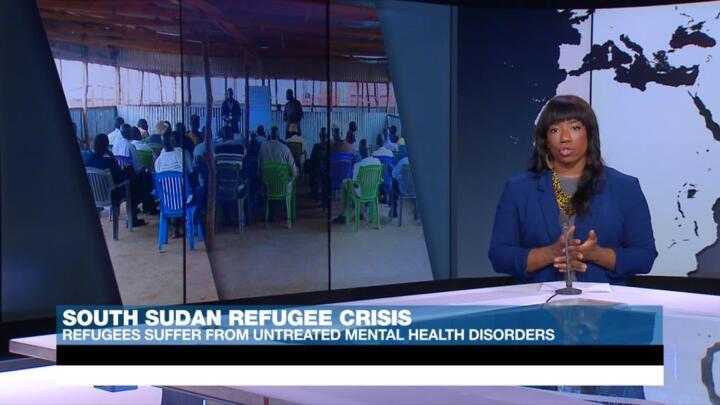 Displaced people in South Sudan suffer from untreated mental disorders